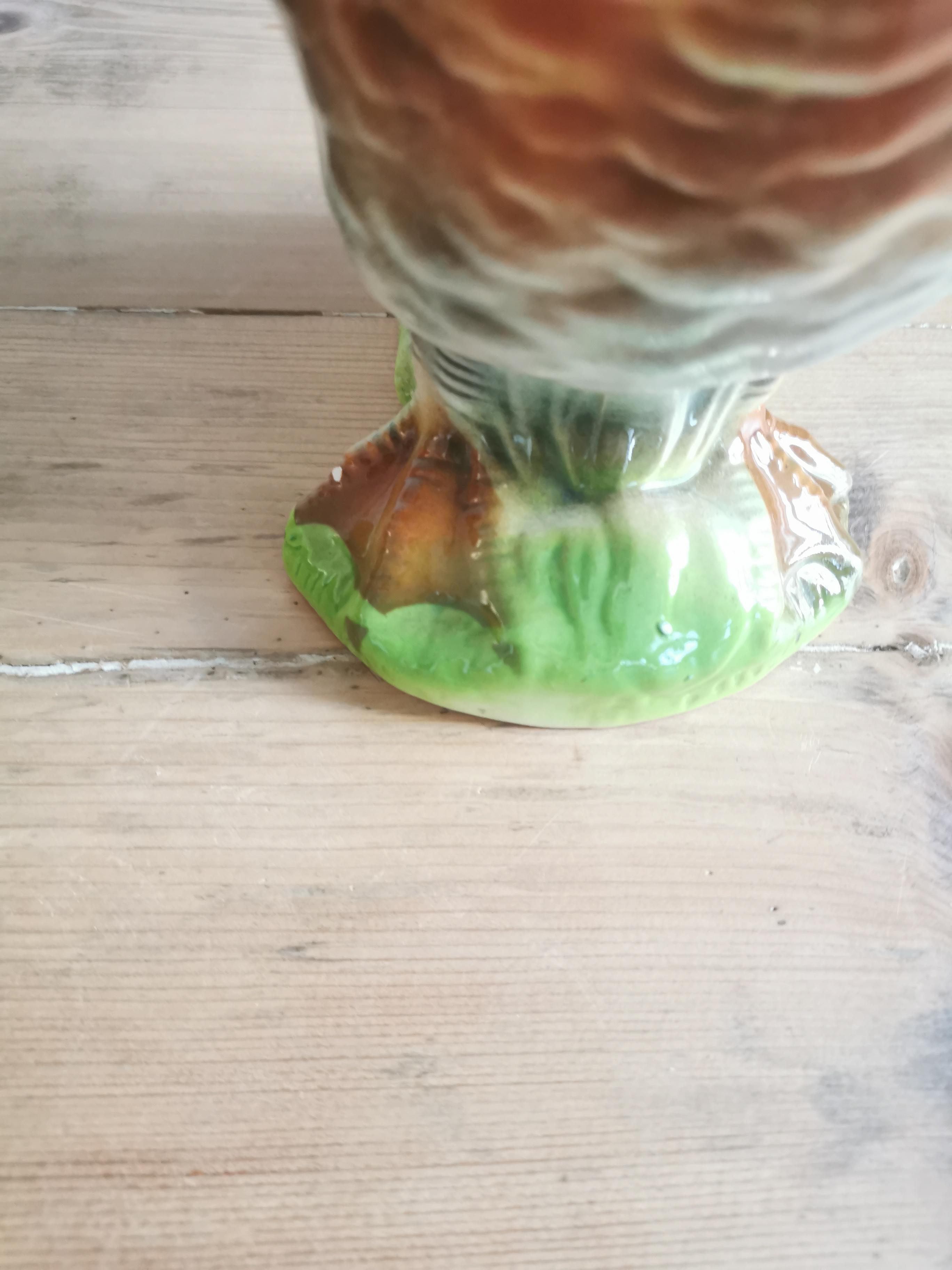 Zoomorphic pitcher duck Saint-Clément