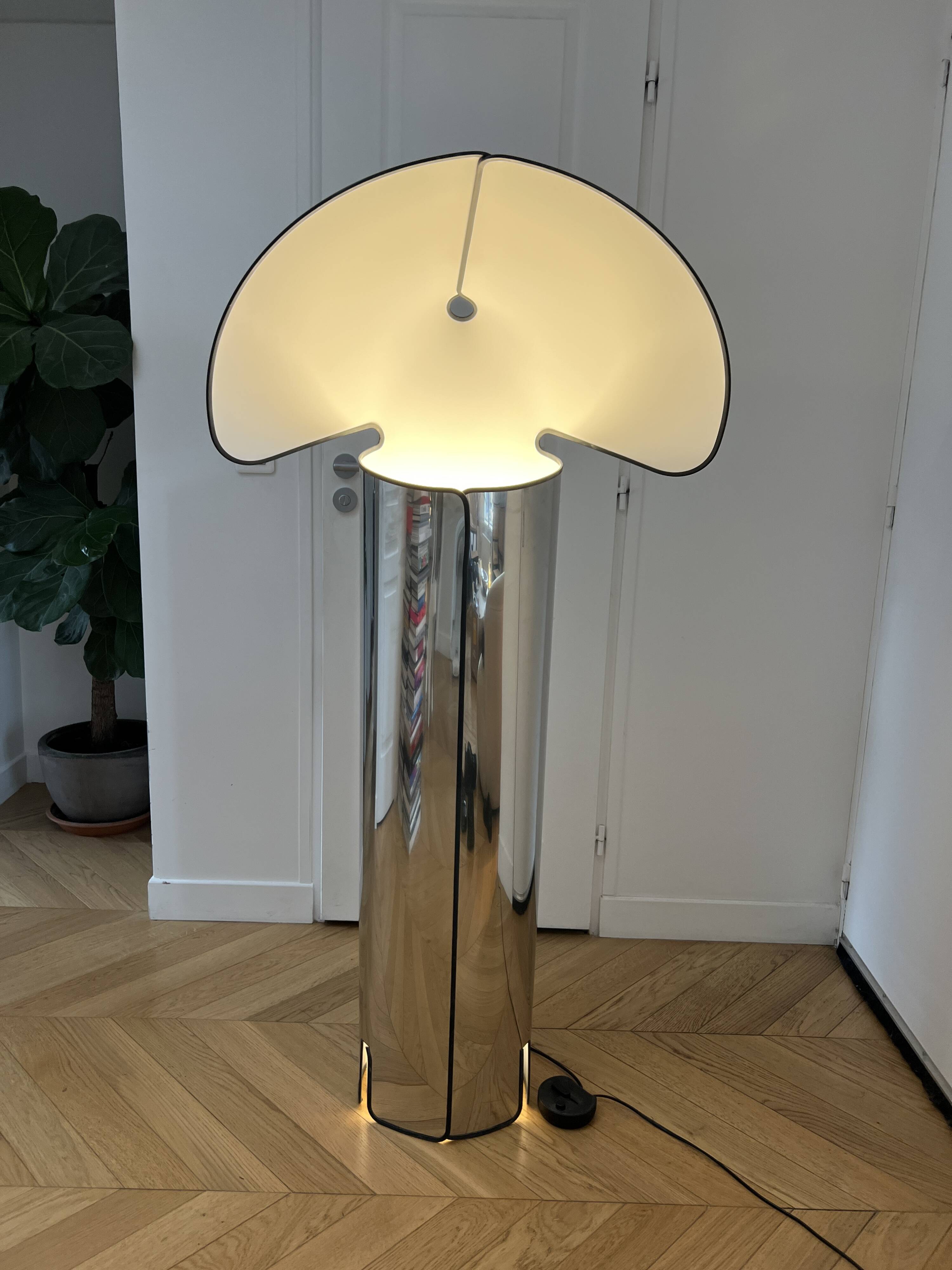 Chiara floor lamp by Mario Bellini
