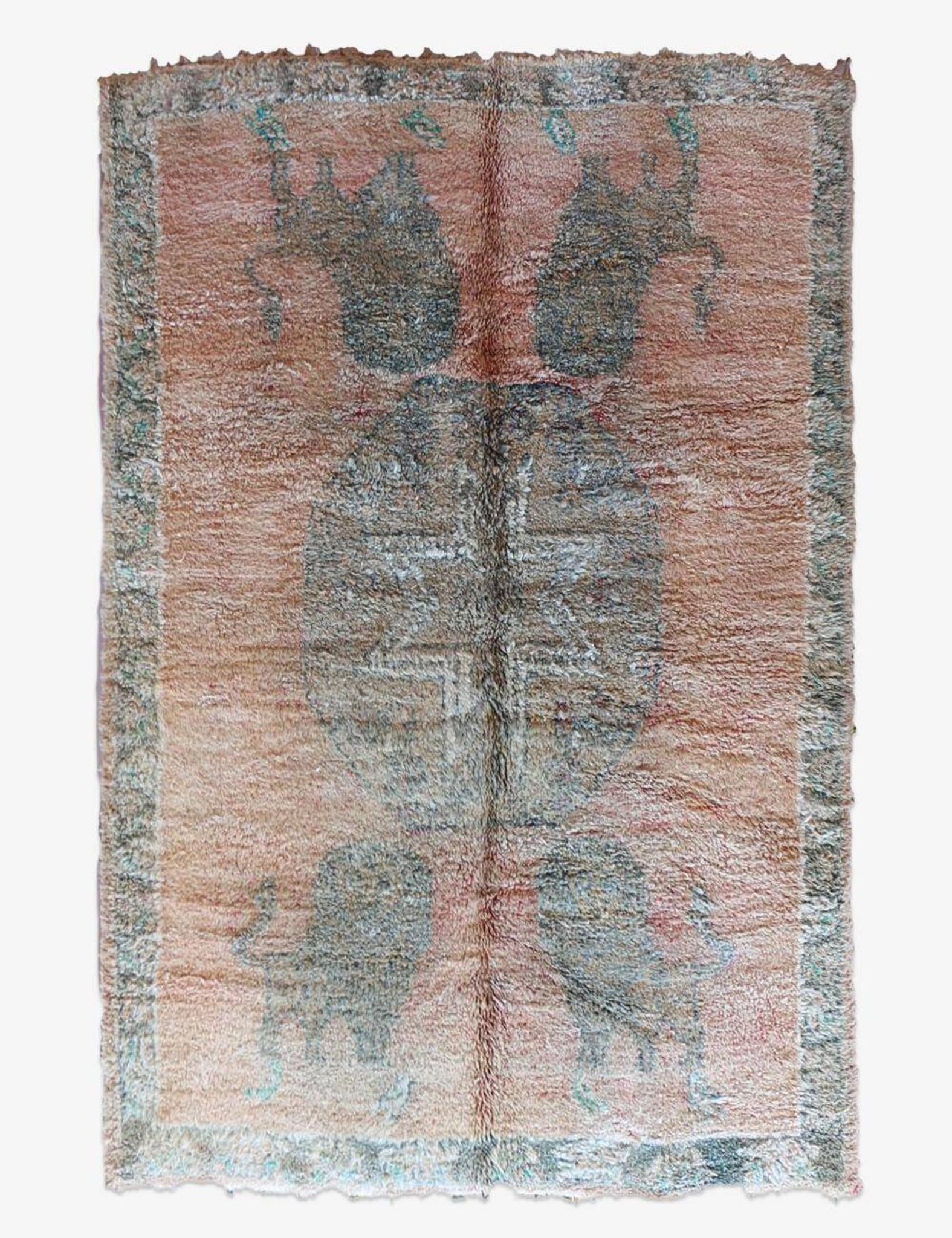 Tapis Vintage Berbère - 208 x 310 cm