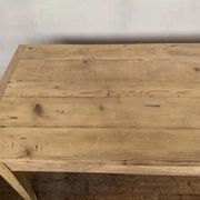 Farm table bistro bar light wood foot fuseau