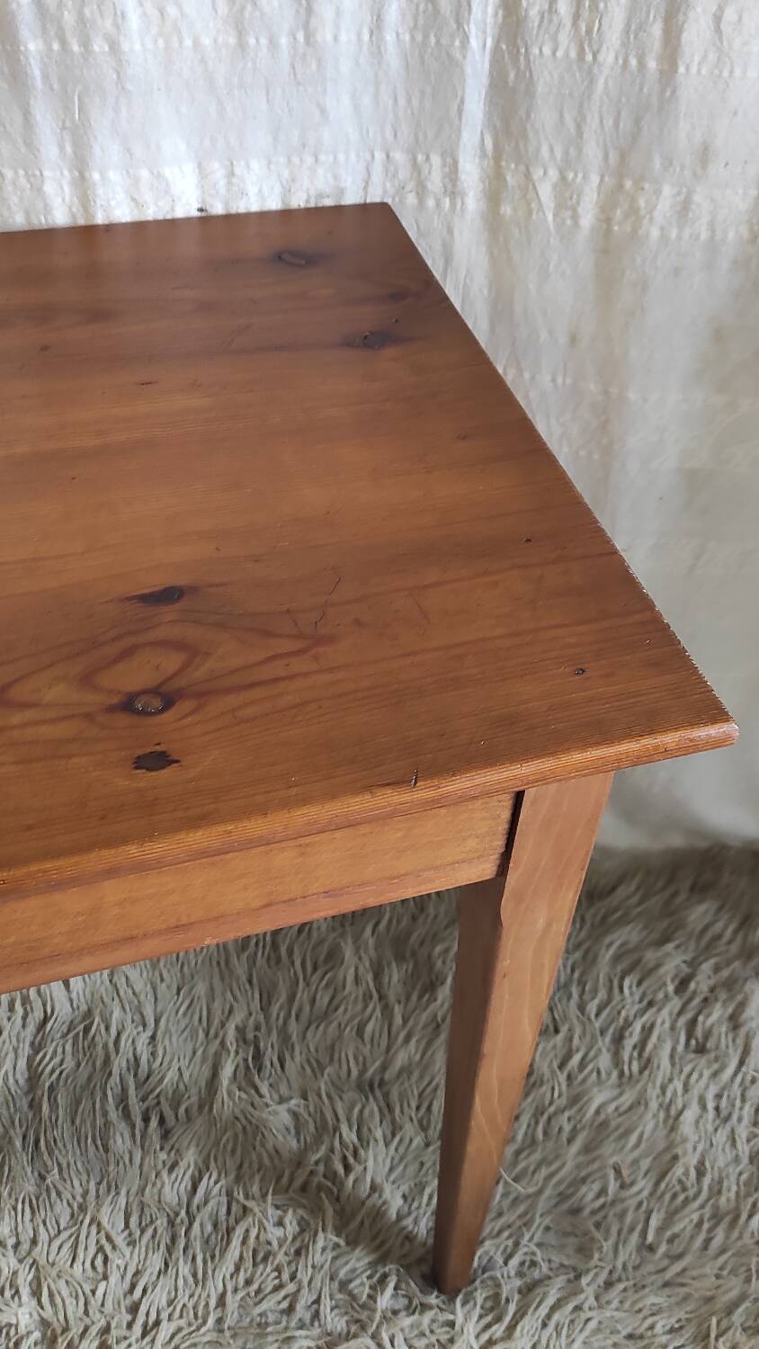 Vintage solid wood desk - mid. 20th century