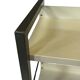 Etagère autoportante Tomado en métal et gris - Dutch Design 1960