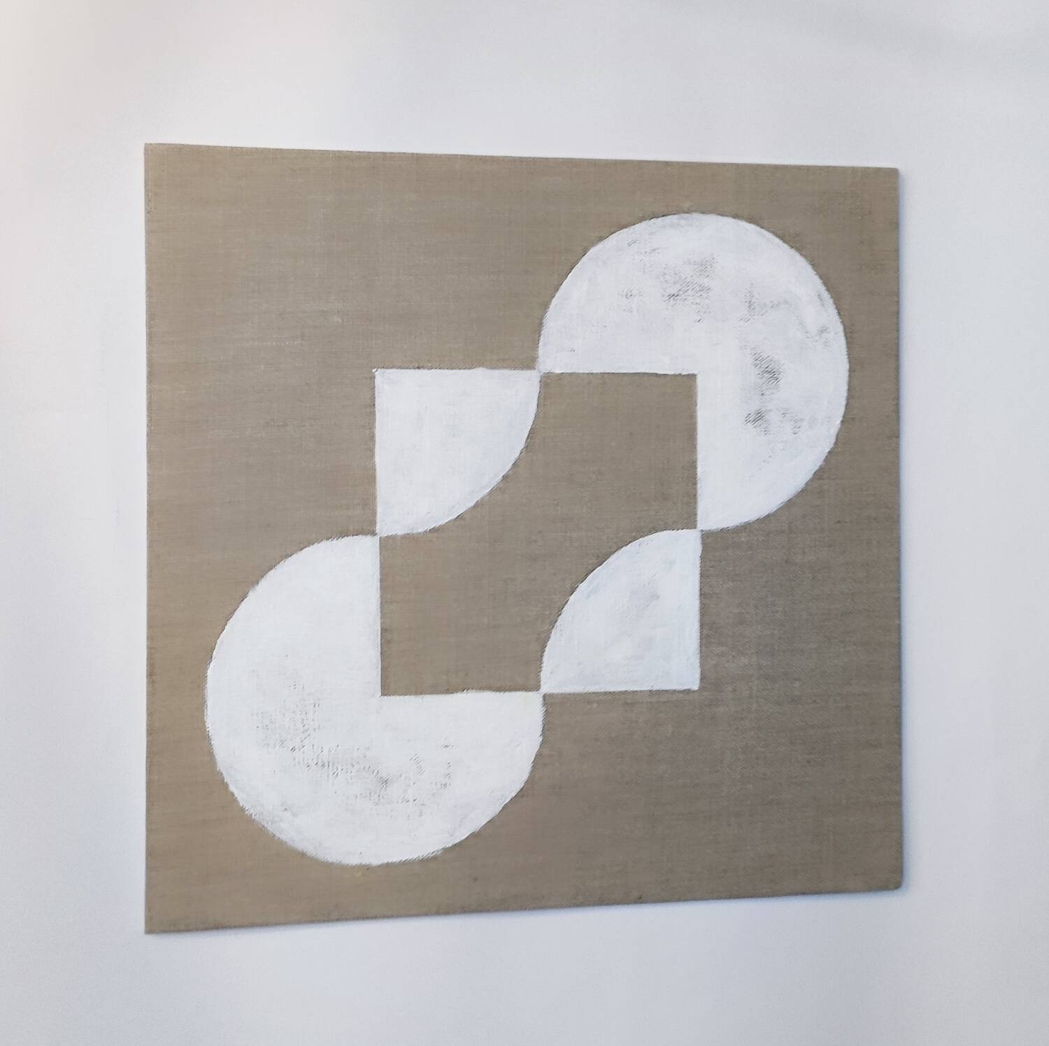 Geometric painting 30 x 30 cm