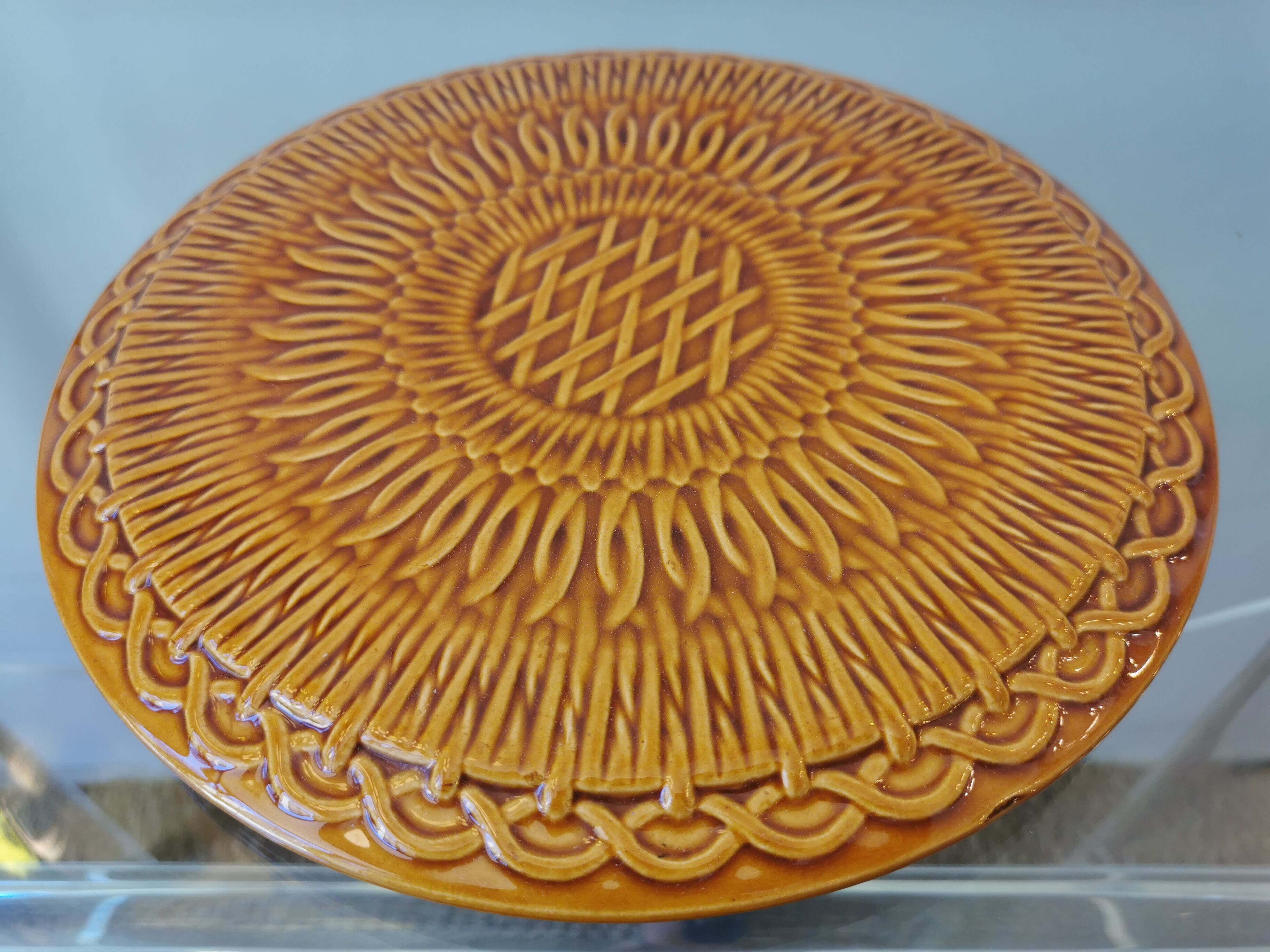 Vintage service of the faience factory of Gien, France 70s