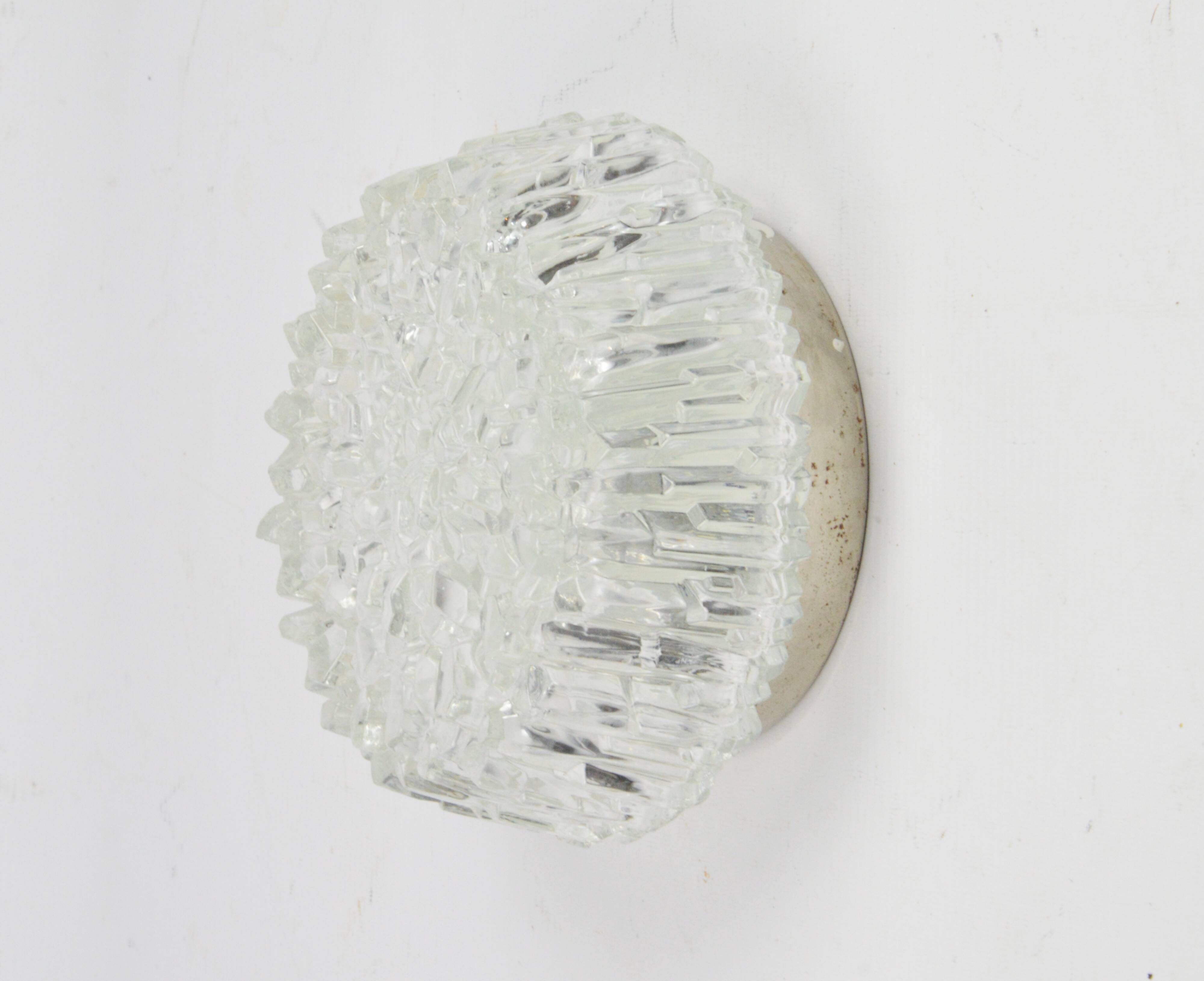 Hillebrand ceiling lamp, Germany, 1970s