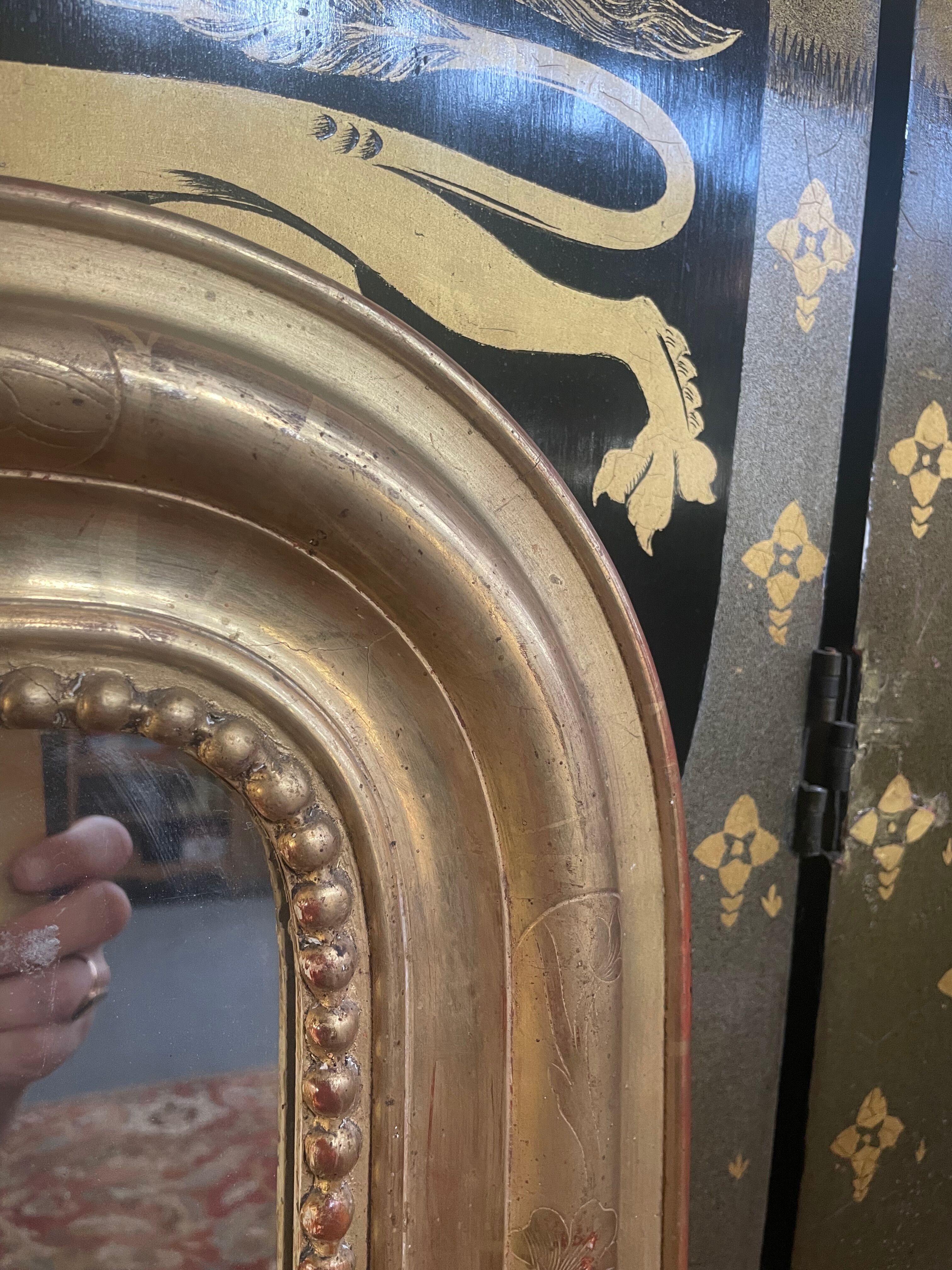 Louis Philippe era mirror 100x69cm