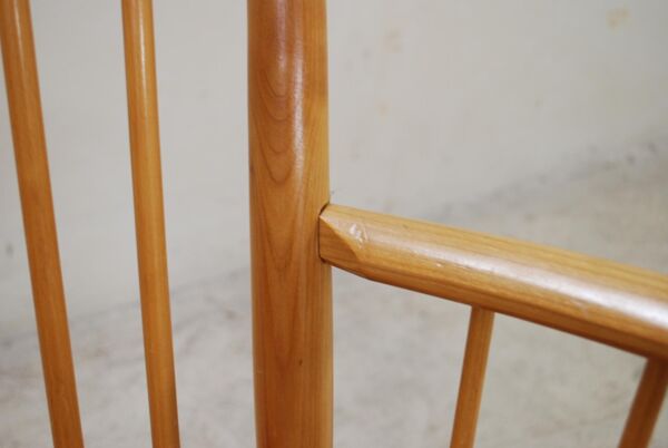 Rocking chair Wingback  par Albert Haberer pour Hermann Fleiner