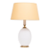 Lampe de table nervurée Philips Milk Glass design Louis Kalff années 1950