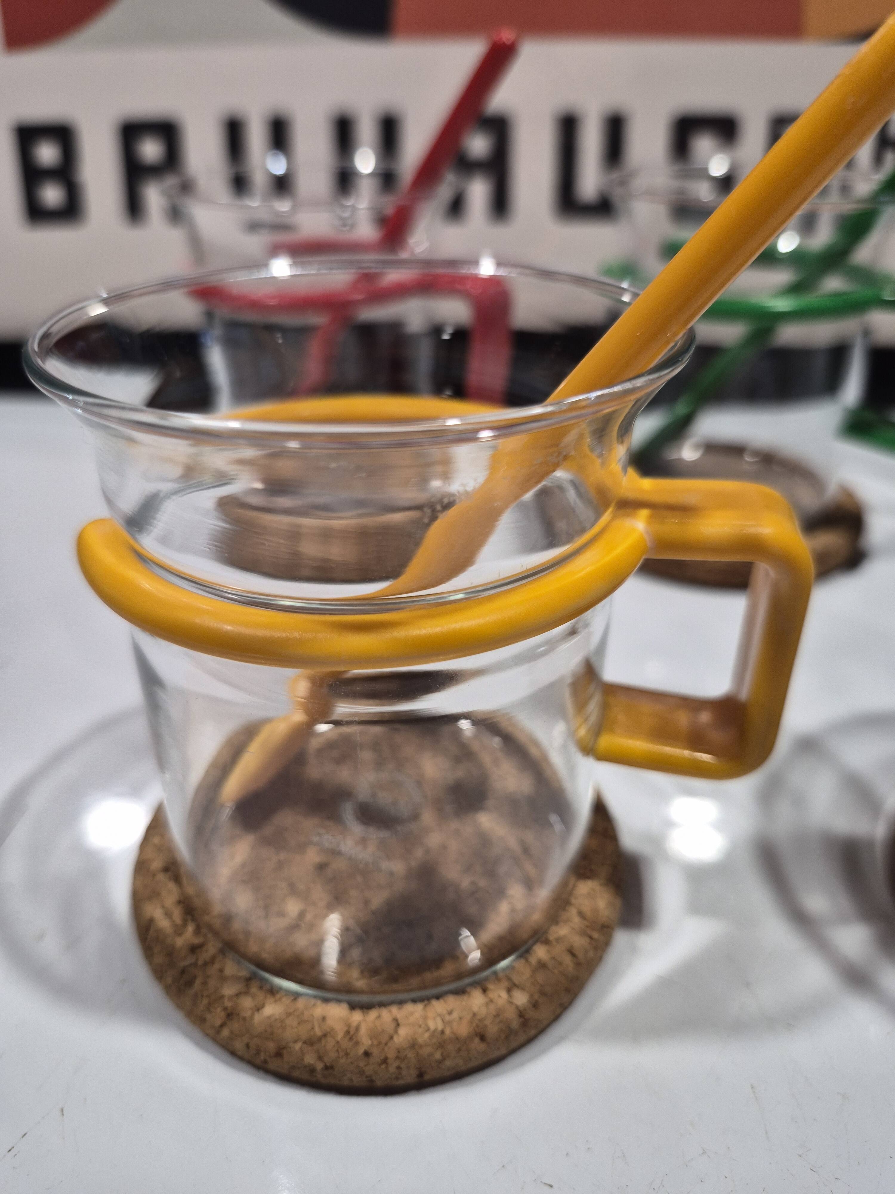 Set de 4 tasses "Bistro" - Bodum vintage, space age