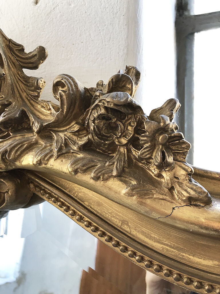 Rockery mirror Louis XV XIXth