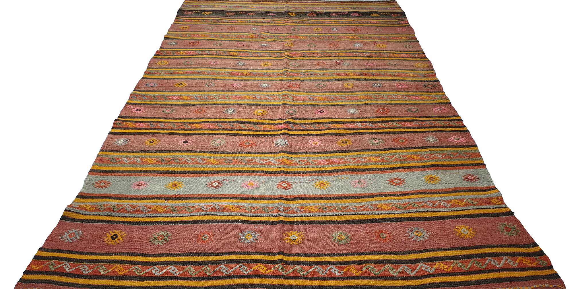 Turkish kilim rug, 293x176 cm, MYK-856