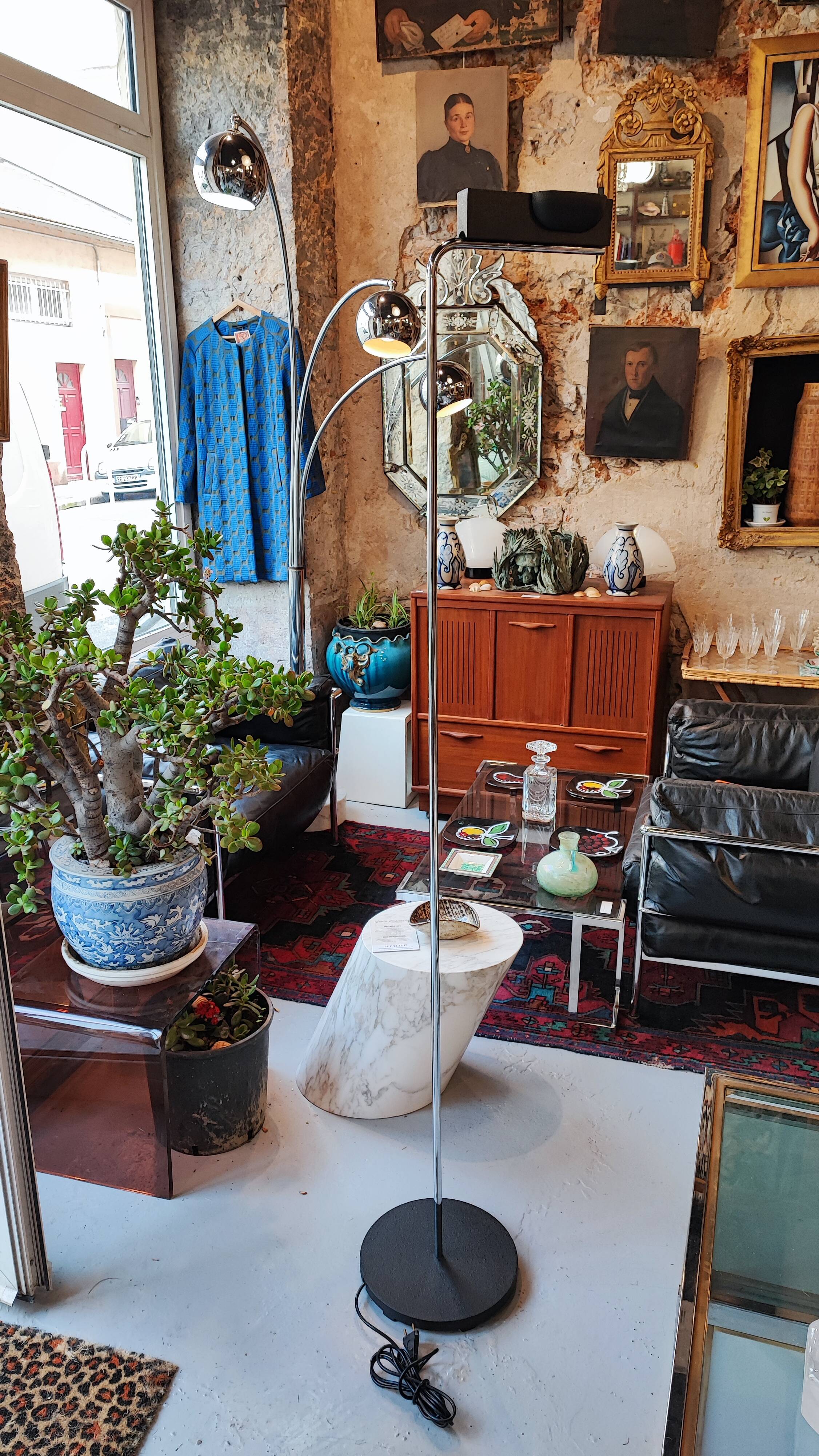 Vintage "camera 500" floor lamp by Ernesto Gismondi for Artemide, Italy 1970s