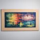 Peinture abstraite atmosphérique