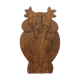 Wooden puzzle owl or owl for children