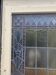 20th century Art Deco stained glass panel