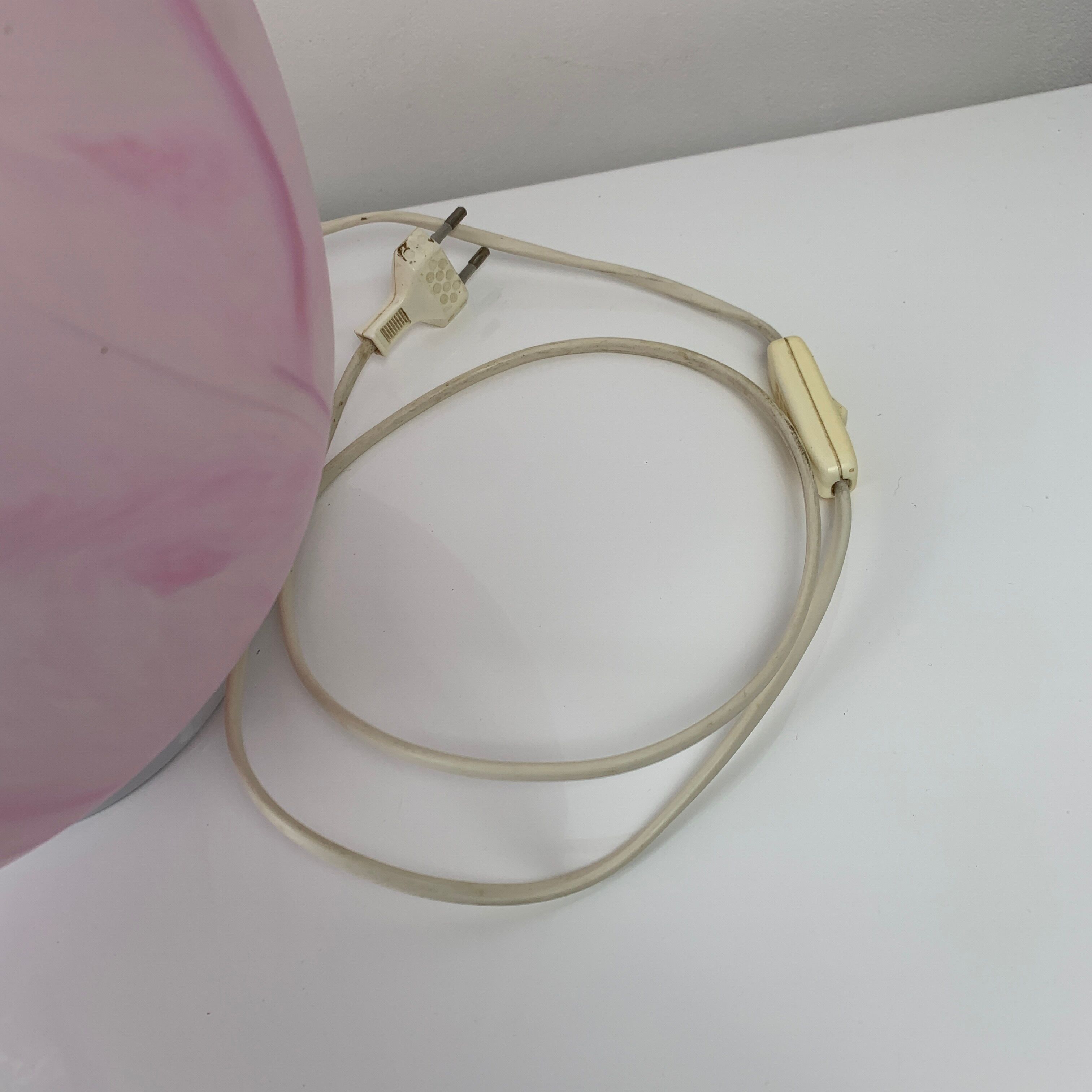 Vianne France blown glass Egg lamp XXL