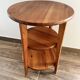 Table d'appoint vintage IKEA Olsvik en pin massif (Années 2000)