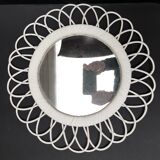 Rattan mirror 41 cm in diameter