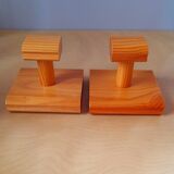 Pine coat hooks