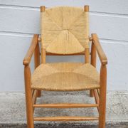 Charlotte Perriand armchair model 21 Chamrousse, French designer armchair