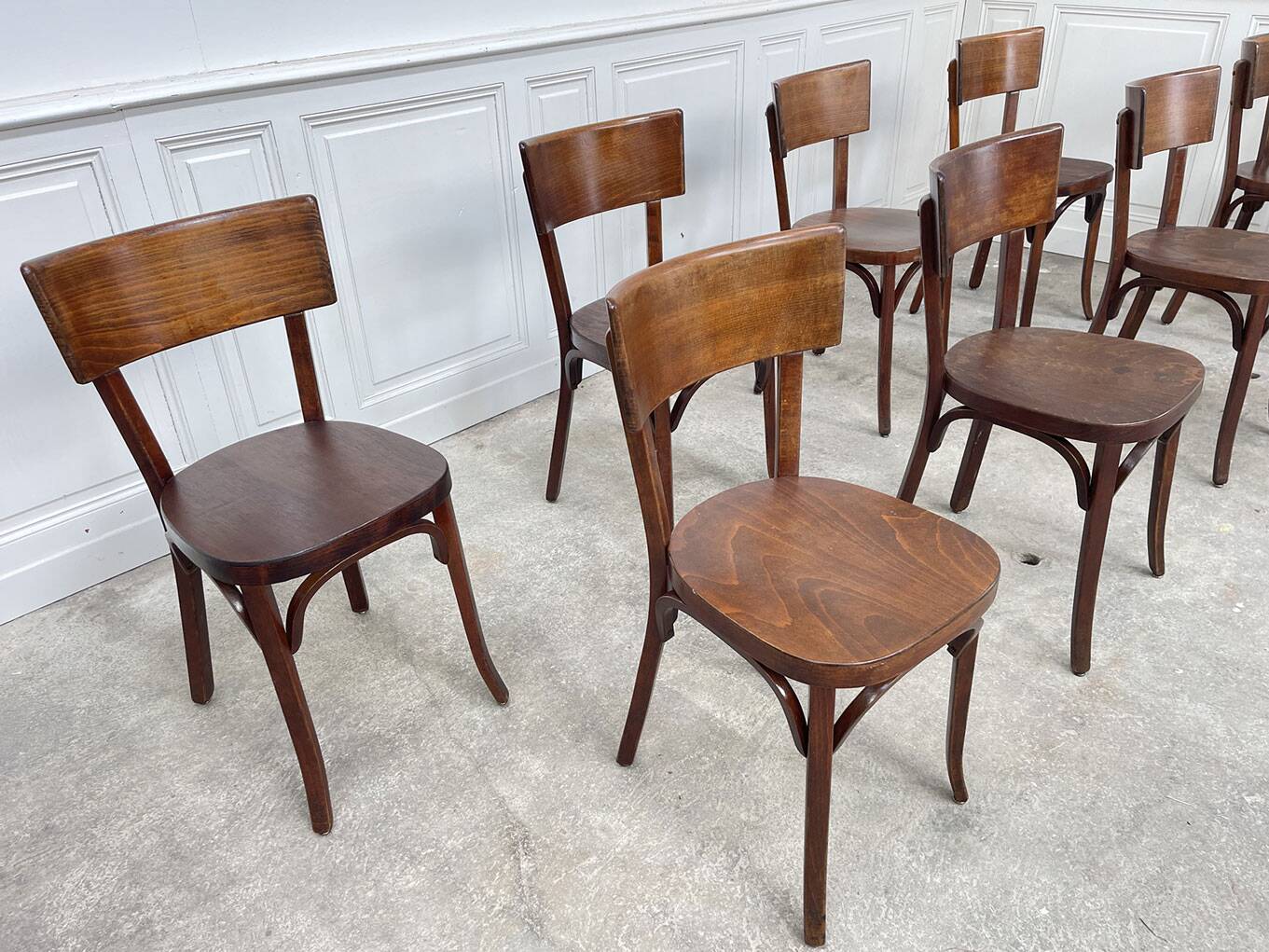 Baumann bistro chairs 1960