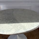 Vintage 1970 marble tulip table