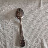 Silver metal soup spoon Ag 800 Marly style