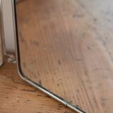 Vintage triptych barber mirror