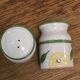 Vintage Lbp salt and pepper shaker set in ceramic – Lemon pattern – new
