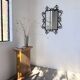Brutalist wrought iron mirror 1940