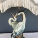 Herons lamp, capodimonte G.Armani 1960/70