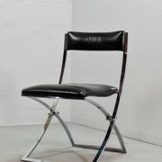 Chaises de salle à manger vintage Marcello Cuneo pour Mobel Italia, années 1980