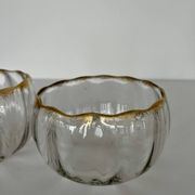 Pair of Baccarat crystal bowls from the Napoléon III period.