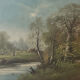 Oil on canvas by Lucien Henry