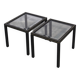 Pair of Pierre Vandel Paris side tables, 1970s