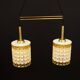 Vintage chandelier, Danish design, 1970s, production: Denmark