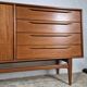 Heinrich Riestenpatt German design vintage sideboard from the 60s