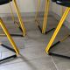Chaises  terna par Seccose design 1985 Gaspare Cairoli