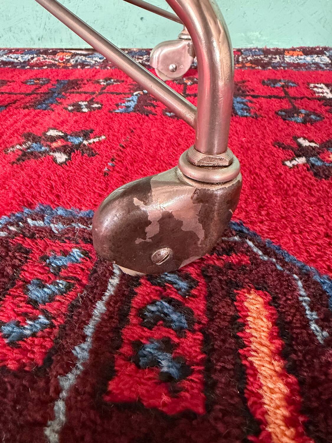 Vintage Arne Jacobsen 3117 Series One  Office Chair in Black Leather