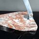 Large Desk Lamp, Chrome, Aluminum and Marble, Modernist Art Deco