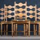 Brutalist Oak Dining Chairs by Henning Kjærnulf, 1960s, Set of 6
