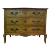Commode style Louis XV-Transition en merisier