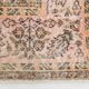 7x10 Pale Orange Floral Vintage Rug, 204x296Cm