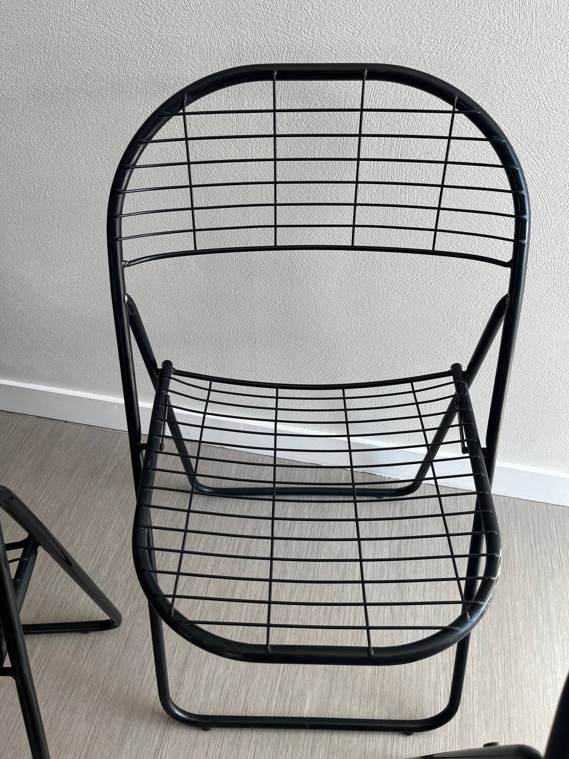 Vintage folding chairs Aland by Niels Gammelgaard