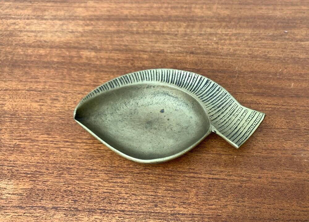 Bronze ashtray from the mid-century, 1950s.