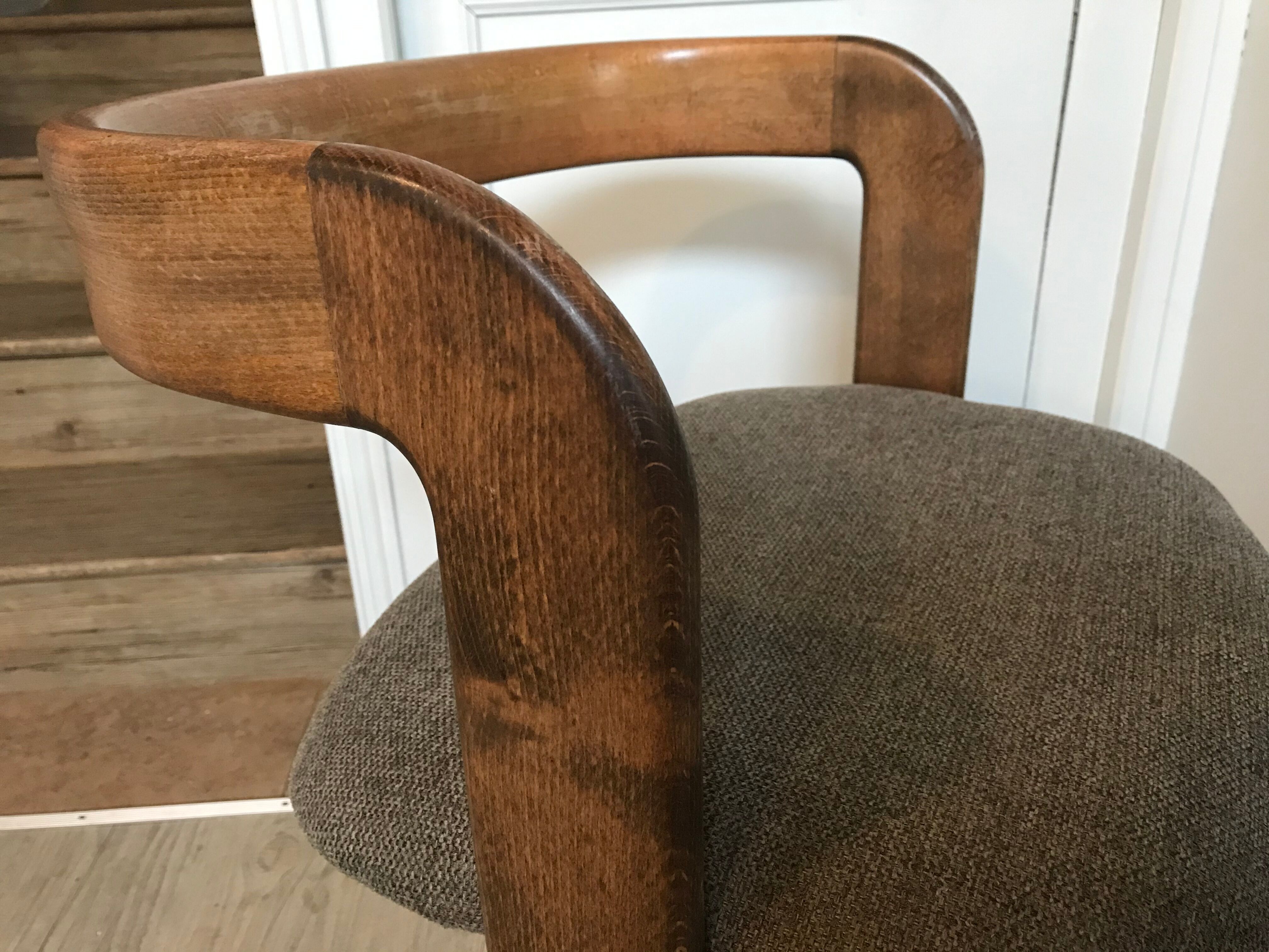 Scandinavian desk armchair 1960/1970