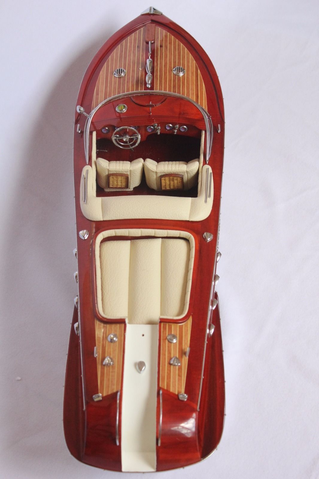 Model wooden boat Riva Aquarama 50 cm
