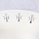 Hillebrand round metal light mirror