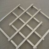 Silver metal underside