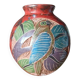 Vase Signé Iván Sánchez | Décor tropical – Fait main